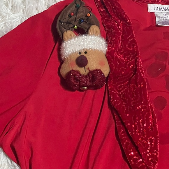 Roman’s Christmas jacket size 1X - Picture 6 of 9